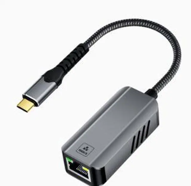 Main image of USB-C to 10Gb Ethernet Adapter, USB4 RJ45 Network Adapter with RTL8159 Chip, 10Gbps High-Speed Wired Network Converter for Laptop Desktop