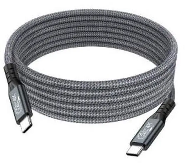 Main image of 16.4FT USB-C to USB-C Cable, USB 3.2 Full Feature Cable 20Gbps Data Transfer PD 240W Fast Charging 4K@60Hz Video Cable for Laptop Phone Monitor