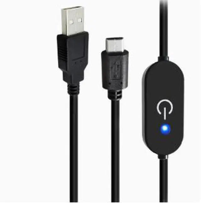 Alt view image 2 of 4 - USB-C Touch Dimmer Switch Controller with Blue LED Indicator, Memory Function, No Flicker LED Light Strip Controller, 3A Type-C Switch