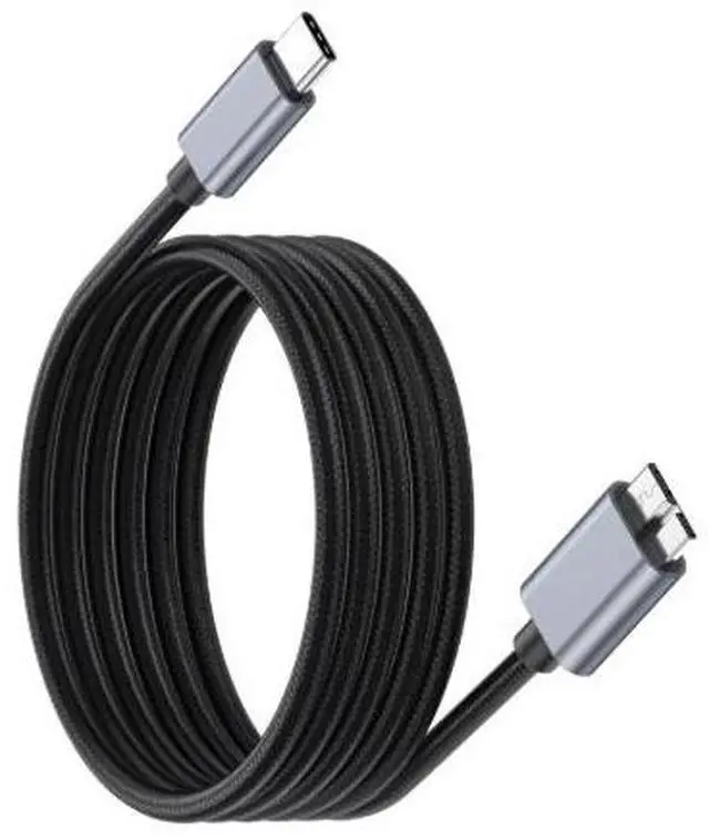 Main image of 3M USB Type-C to Micro USB 3.0 Cable, 5Gbps High Speed Data Transfer, 5V/3A Charging Cable for External Hard Drive, Camera, SSD