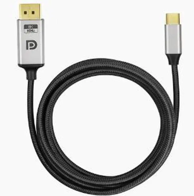 Main image of 1M USB C to DisplayPort 1.4 Cable 8K@60Hz Bi-Directional Converter, IF670+VL170 Chip, Type-C Male to DP Male Cable HDR HDCP 2.3 for Monitor Laptop Gaming Display
