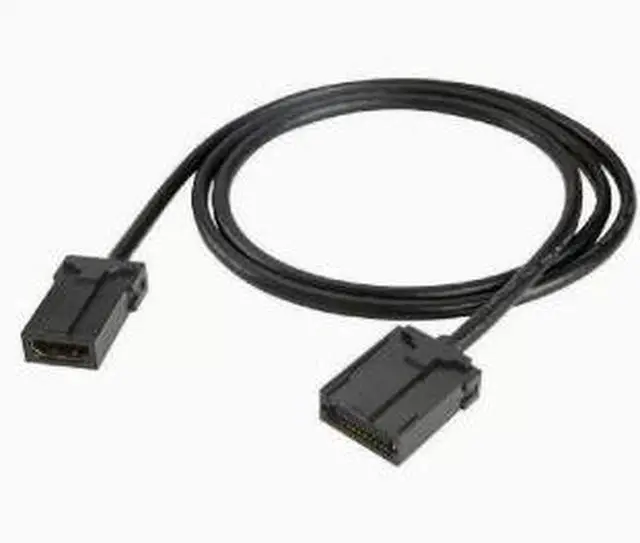 Alt view image 2 of 2 - HDMI Type E to HDMI Type A Male Cable for Car Video System, Automotive HDMI Extension Cable for Vehicle Display & Entertainment System