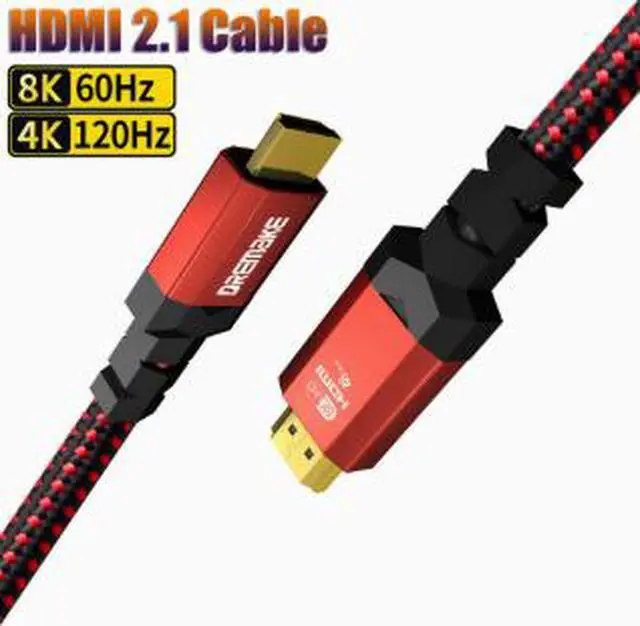 Alt view image 3 of 5 - 3m HDMI 2.1 Cable 8K@60Hz 4K@120Hz 2K@240Hz Ultra High Speed HDMI Cable for TV Monitor PC Gaming