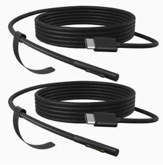 Main image of 1.8M USB-C to Surface Charging Cable 100W PD 15V/3A, Compatible with Microsoft Surface Pro 3/4/5/6/7/8/9, Surface Go, Book, Laptop