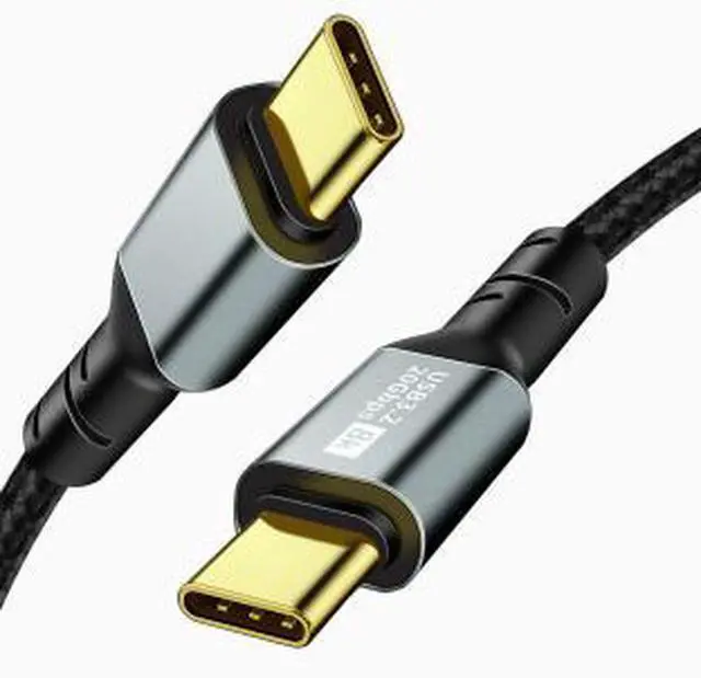 Main image of 1M USB-C to USB-C Cable 100W PD Fast Charging, USB 3.2 Gen 2x2 20Gbps Data Transfer, 8K Video Output, E-Marker Chip Full Feature Cable