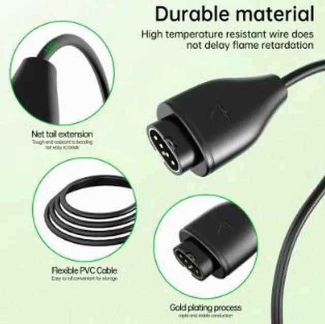 Alt view image 2 of 5 - USB C Charging Cable for Garmin Fenix 7/6/5 Series, 1M Type-C Smart Watch Charger Cord Compatible with Forerunner, Vivoactive, Venu, Instinct and More