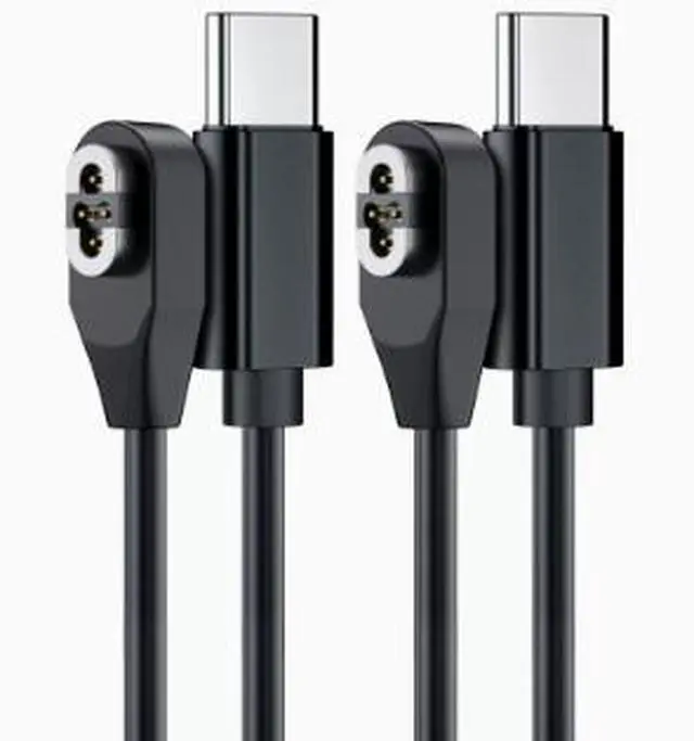 Main image of 1M Magnetic Charging Cable for SHOKZ OpenSwim Pro S710 Bone Conduction Headphones, 4-Pin USB Power Charger Cord Replacement