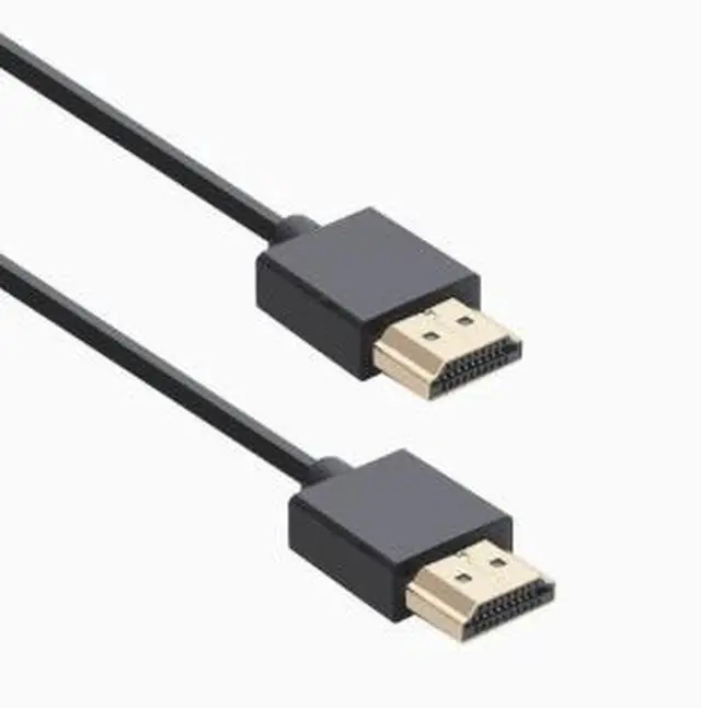 Alt view image 2 of 2 - 1M Ultra Slim HDMI 2.0 Cable, High Speed 4K HDMI Cable for PC, TV, Monitor and Gaming Devices, Compact Short HDMI Video Cable