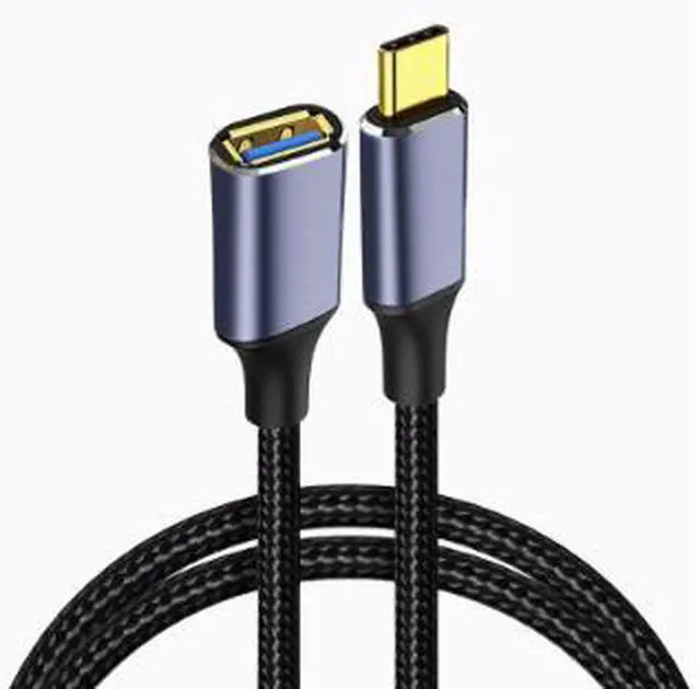Main image of 3M USB Type-C to USB-A Female OTG Cable, USB 3.0 Type-C Male Adapter Cable, 5Gbps High Speed Data Transfer Cable for Flash Drive, Mouse, Keyboard and Computer
