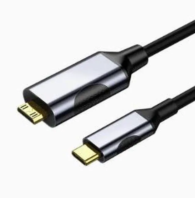 Main image of 1.8M USB-C to Mini HDMI Cable, 4K@60Hz High Definition Video Adapter Cable, Type-C Thunderbolt 3 Compatible Display Cable for Laptop, Camera and Monitor