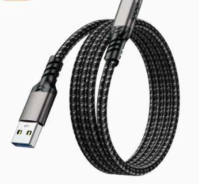 Alt view image 2 of 4 - 2M USB 3.2 Type-C Cable, USB-A to USB-C 10Gbps High Speed Data Cable, 60W Fast Charging Cable for SSD, External Hard Drive, CarPlay and Devices