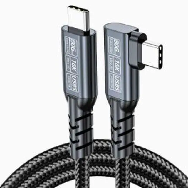 Main image of 1M USB5 Type-C Cable, 80Gbps Ultra High Speed Data Cable with 16K@60Hz Video Output and 240W PD Fast Charging, Compatible with Thunderbolt 5/4/3