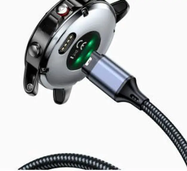 Alt view image 2 of 2 - 1.2M USB Charging Cable Compatible with Garmin Smart Watches, Replacement Charger Cable for Fenix 7/6X Pro, Forerunner 245/15 and More