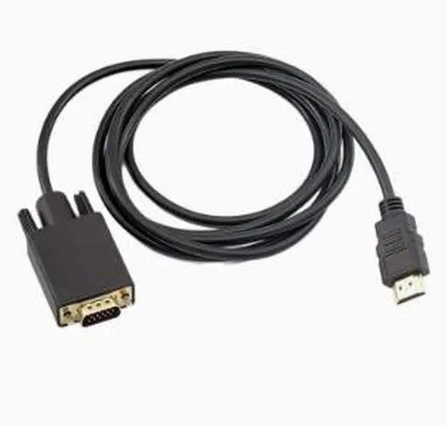 Main image of 3M HDMI to VGA Converter Cable with Audio Support, HDMI Male to VGA Male Adapter Cable, 1080P Video Converter for PC, Laptop, TV Box, Monitor and Projector
