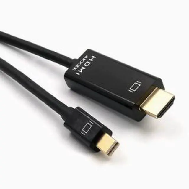 Alt view image 2 of 3 - 3M Mini DisplayPort to HDMI Cable, Mini DP Male to HDMI Male Adapter Cable, 4K HD Video & Audio Converter Cable for Laptop, Monitor, TV and Projector