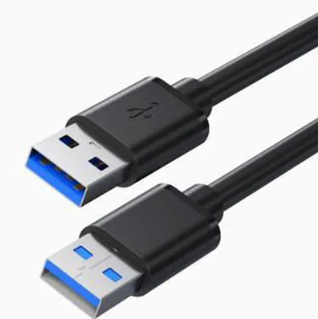 Main image of 3M USB 3.0 Male to Male Cable, Dual USB-A Data Transfer Cable, High Speed USB 3.0 Cable for External Hard Drive Enclosure, PC and Other Devices