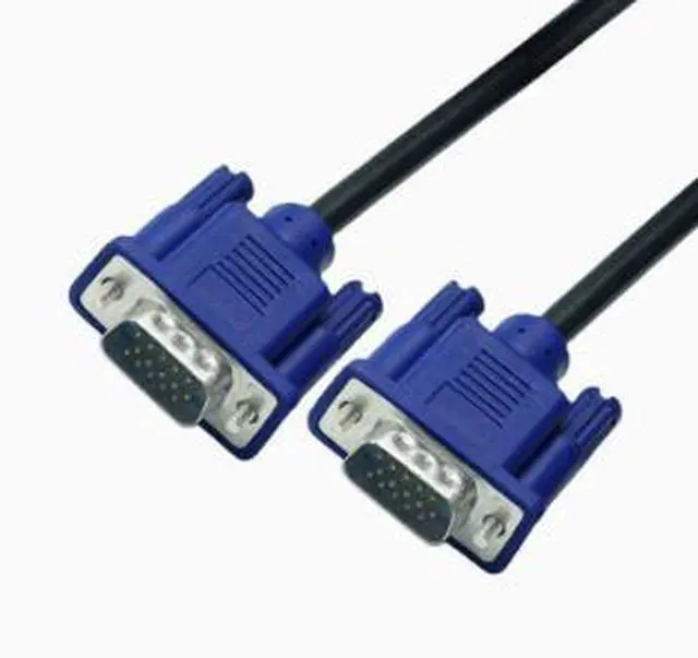 Main image of 1.8M VGA Cable, VGA Male to Male 3+5 Pin Monitor Cable, 1080P HD Video Cable with Copper Conductor for PC, TV, Monitor and Projector