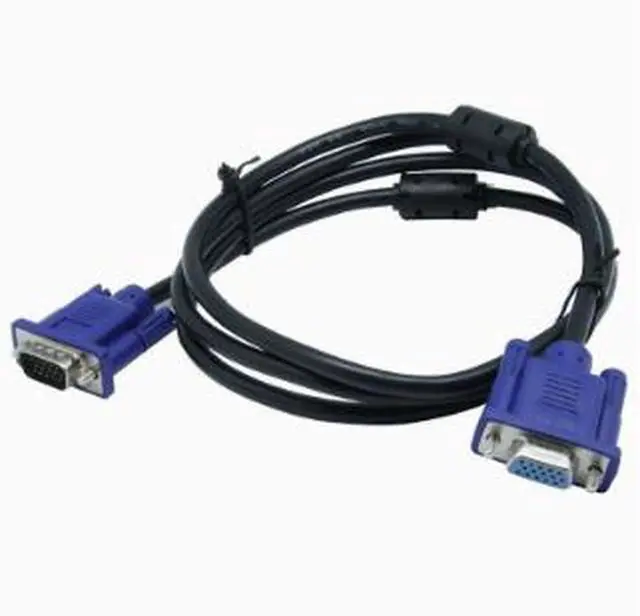 Alt view image 2 of 3 - 1.8M VGA Cable, VGA Male to Male 3+5 Pin Monitor Cable, 1080P HD Video Cable with Copper Conductor for PC, TV, Monitor and Projector