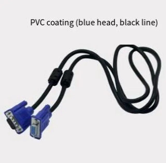 Alt view image 3 of 3 - 1.8M VGA Cable, VGA Male to Male 3+5 Pin Monitor Cable, 1080P HD Video Cable with Copper Conductor for PC, TV, Monitor and Projector
