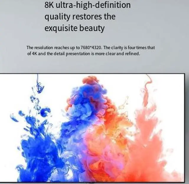 Alt view image 3 of 3 - 1.5M HDMI 2.1 Cable, 8K@60Hz Ultra High Speed HDMI Cable, Pure Copper Conductor, Dynamic HDR & 3D Support for TV, PC, Monitor and Projector
