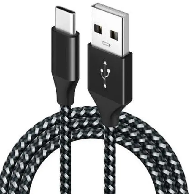 Main image of 2M USB-C Charging Cable, 3A Fast Charging Type-C Cable, Nylon Braided USB Cable with 480Mbps Data Transfer for Android Phones, Tablets and USB-C Devices