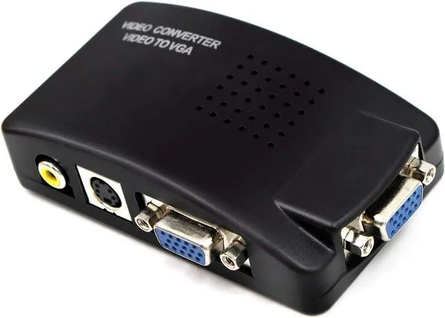 Main image of Wiistar AV S-Video Composite to VGA Video Converter Box