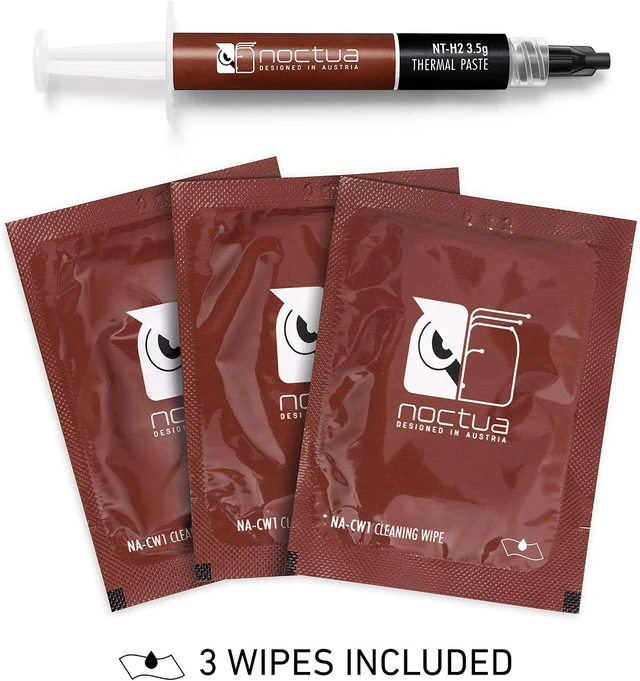Alt view image 3 of 5 - NT-H2 3.5g, High-Performance Thermal Paste and 3 Cleaning Wipes