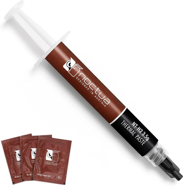 Main image of NT-H2 3.5g, High-Performance Thermal Paste and 3 Cleaning Wipes