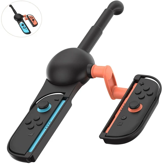 Main image of Fishing Rod Controller for Nintendo Switch 2/ Switch/Switch Oled, Gaming Accessory, Compatible with Bass Pro Shops: The Strike & Fishing Star World Tour, Ideal for Family Fun & Gifting