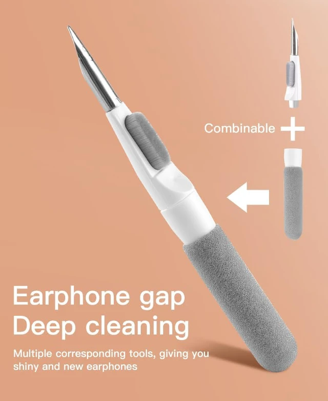 Alt view image 3 of 6 - 10-in-1 Electronics Cleaning Kit for Keyboard, Laptop, Phone & Earbuds