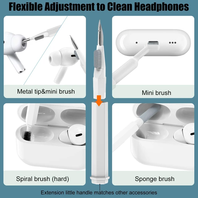 Alt view image 2 of 6 - 20 in 1 Multifunctional Cleaner Kit for Electronic Devices (White)