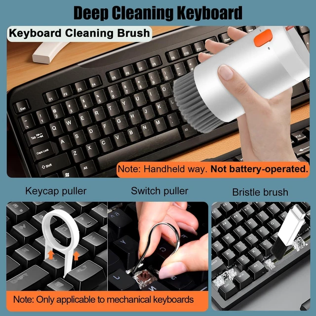 Alt view image 4 of 6 - 20 in 1 Multifunctional Cleaner Kit for Electronic Devices (White)