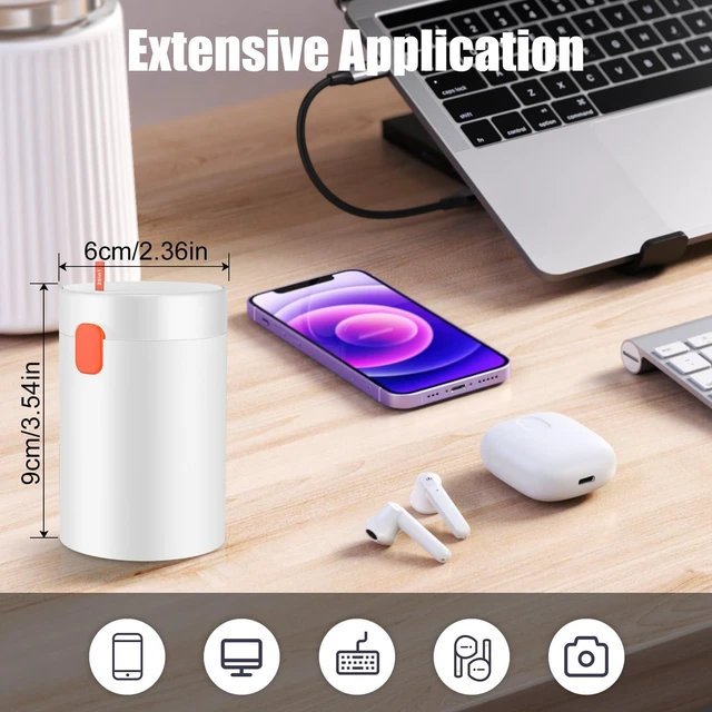 Alt view image 6 of 6 - 20 in 1 Multifunctional Cleaner Kit for Electronic Devices (White)