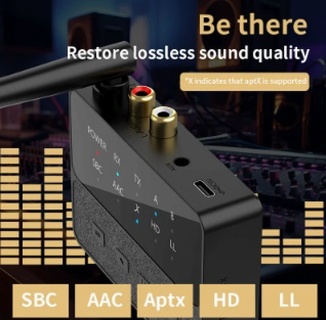Alt view image 2 of 4 - USB Bluetooth 5.1 Audio Receiver for Car, AUX Bluetooth Adapter with Built-in HD Microphone, Hands-Free Calling, Noise Reduction, Auto Connect, Plug & Play Wireless Audio Adapter