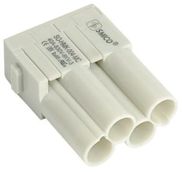 Main image of SO-HMK-004-MC Heavy-Duty Connector Module, HMK-004-MC/FC, Rectangular Industrial Connector Insert, Crimp-Type Modular Connection