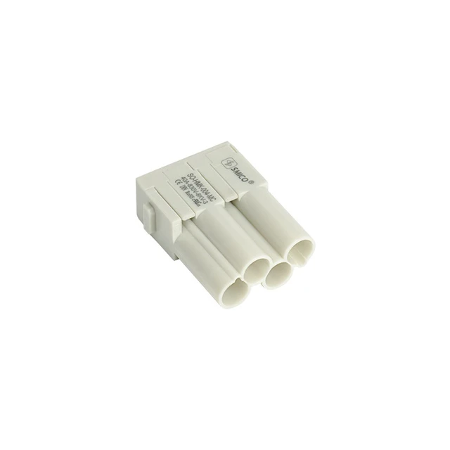 Alt view image 2 of 2 - SO-HMK-004-MC Heavy-Duty Connector Module, HMK-004-MC/FC, Rectangular Industrial Connector Insert, Crimp-Type Modular Connection