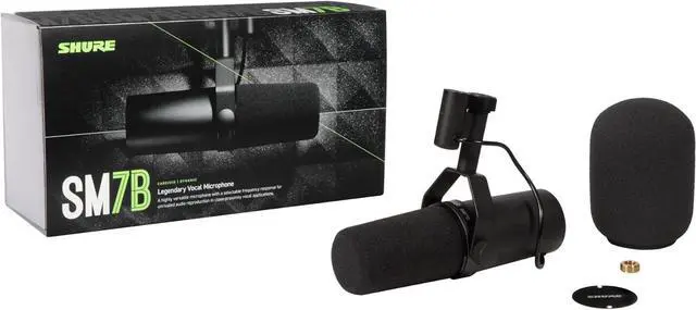 Alt view image 2 of 5 - SM7B Dynamic Vocal Microphone for Podcasting & Streaming