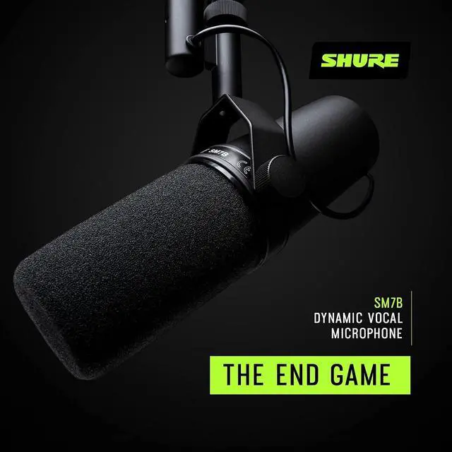 Alt view image 3 of 5 - SM7B Dynamic Vocal Microphone for Podcasting & Streaming