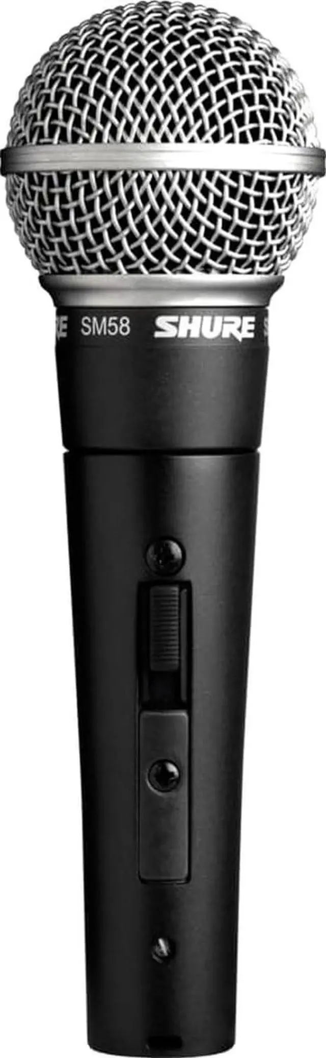 Main image of SM58S Pro XLR Dynamic Vocal Microphone with On/Off Switch | Cardioid dynamic vocal mic with on/off switch for studio, live performance, podcasting and recording
