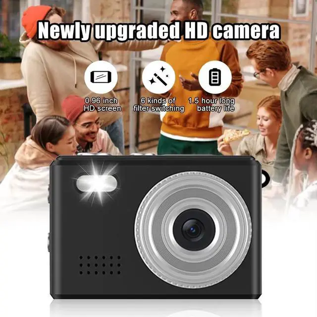 Alt view image 2 of 7 - 1080P Mini Keychain Pocket Camera With 8GB Card For Teen & Tween Girls Gifts