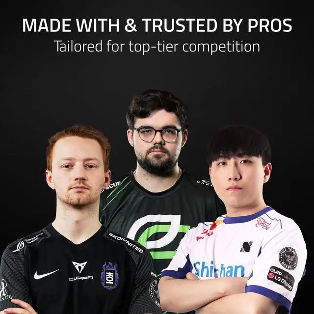 Alt view image 2 of 7 - Viper V3 HyperSpeed Gaming Mouse - Optical - Wireless - Radio Frequency - 2.40 GHz - USB - 30000 dpi - 6 Programmable Button(s) - Right-Handed - 1 x AA Battery Supported