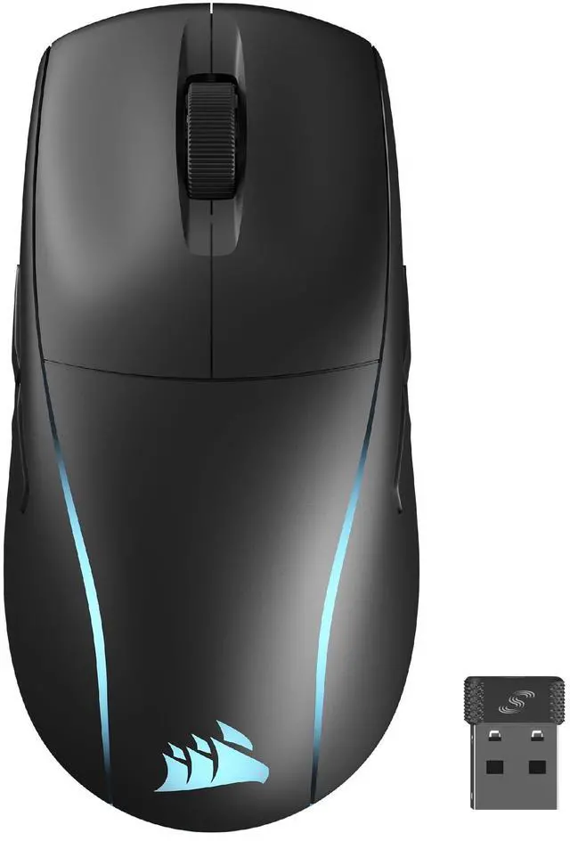 Main image of M75 Wireless RGB Lightweight FPS Gaming Mouse 26,000 DPI Swappable Side Buttons iCUE Compatible PC Black