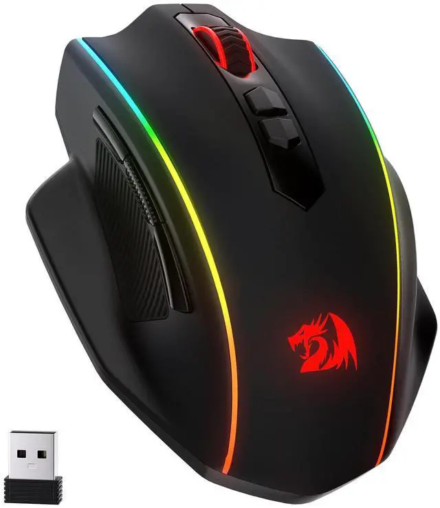 Main image of M686 Wireless Gaming Mouse, 16000 DPI Wired/Wireless Gamer Mouse with Professional Sensor, 45-Hour Reliable Power Capacity, Customizable Macro and RGB Backlight for PC/Mac/Laptop