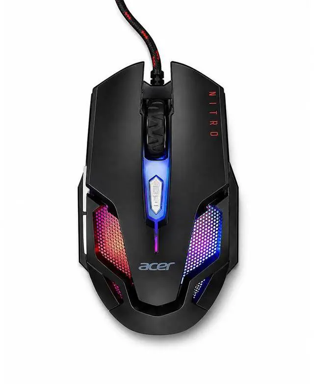 Main image of Nitro Gaming Mouse III | RGB Wired Gaming Mouse | 6 Buttons | Adjustable DPI (8007200) | Ergonomic Design | Plug & Play for Gamers & Students, Casual Gaming & PC Setup Upgrade