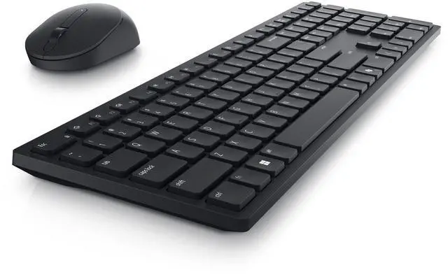 Main image of Advanced Wireless Keyboard and Mouse KM520 - Wireless, 2.4 GHz Interface, USB Wireless Receiver, Volume, Mute Hot Keys, 3 Mouse Buttons, US English, 1 Year Limited Warranty - Black
