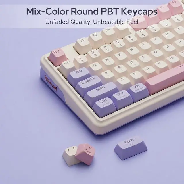 Alt view image 7 of 7 - K768 PRO 100 Keys Wireless Gasket RGB Gaming Keyboard, Massive 8000 mAh PBT Mechanical Keyboard w/Hot-Swap Socket, Dedicated Knob Control & 5-Layer Noise Dampening, Custom Yolk Linear Switch
