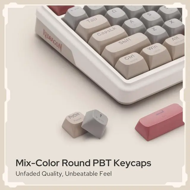 Alt view image 7 of 7 - K768 PRO 100 Keys Wireless Gasket RGB Gaming Keyboard, Massive 8000 mAh PBT Mechanical Keyboard w/Hot-Swap Socket, Dedicated Knob Control & 5-Layer Noise Dampening, Custom Yolk Linear Switch