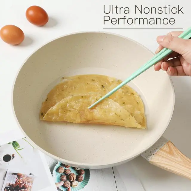 Alt view image 4 of 7 - 16PCS Pots and Pans Set Non Stick Cookware Set Nonstick with Cooking Set