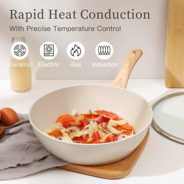 Alt view image 7 of 7 - 16PCS Pots and Pans Set Non Stick Cookware Set Nonstick with Cooking Set