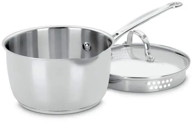 Main image of 719-18P Chef's Classic Stainless 2-Quart Saucepan with Cover,Silver